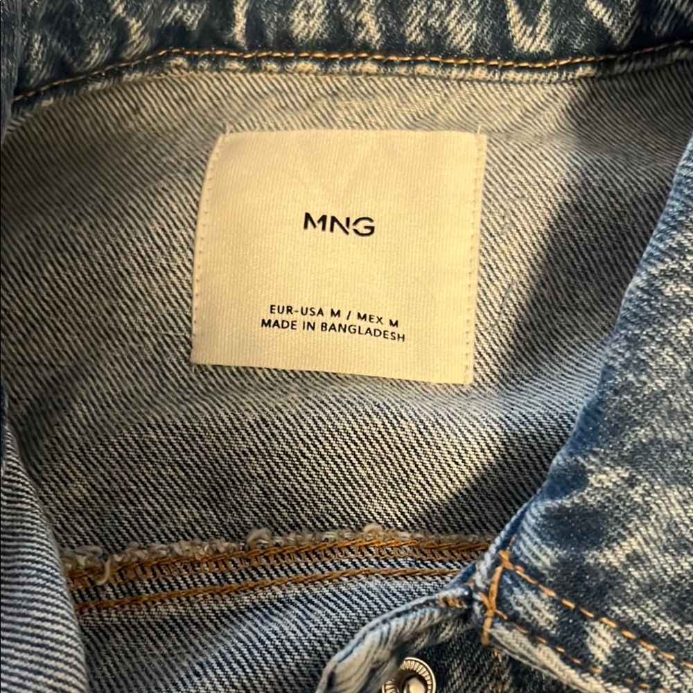Mango Light Blue Denim Jacket - image 2